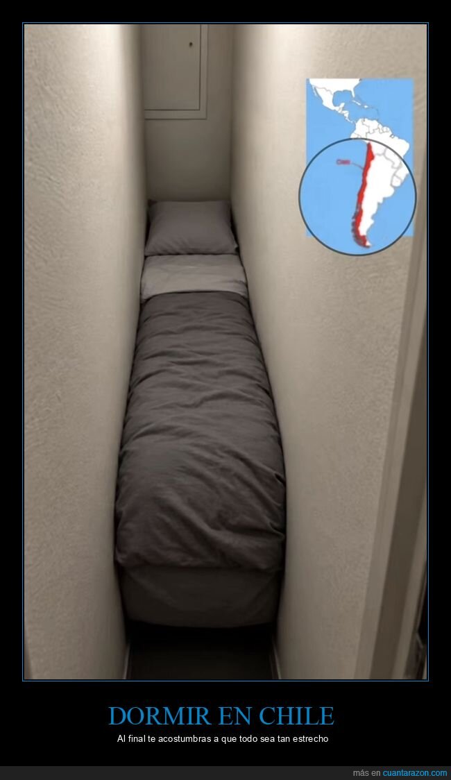 Chile,geograf&iacute;a,dormitorio,espacio,estrechez