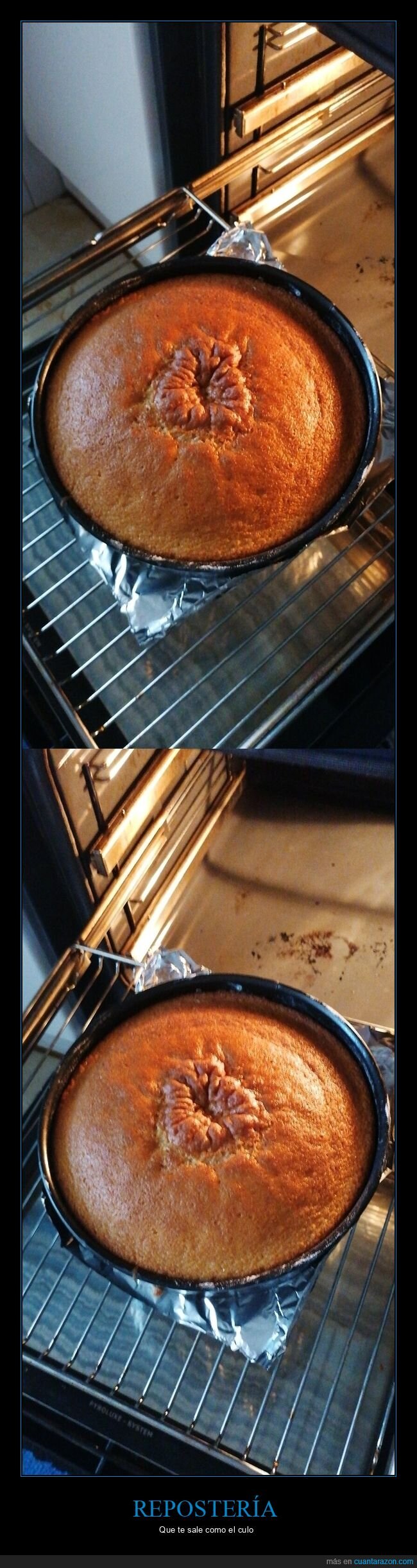 bizcocho,horno,reposter&iacute;a,fracaso,cocina