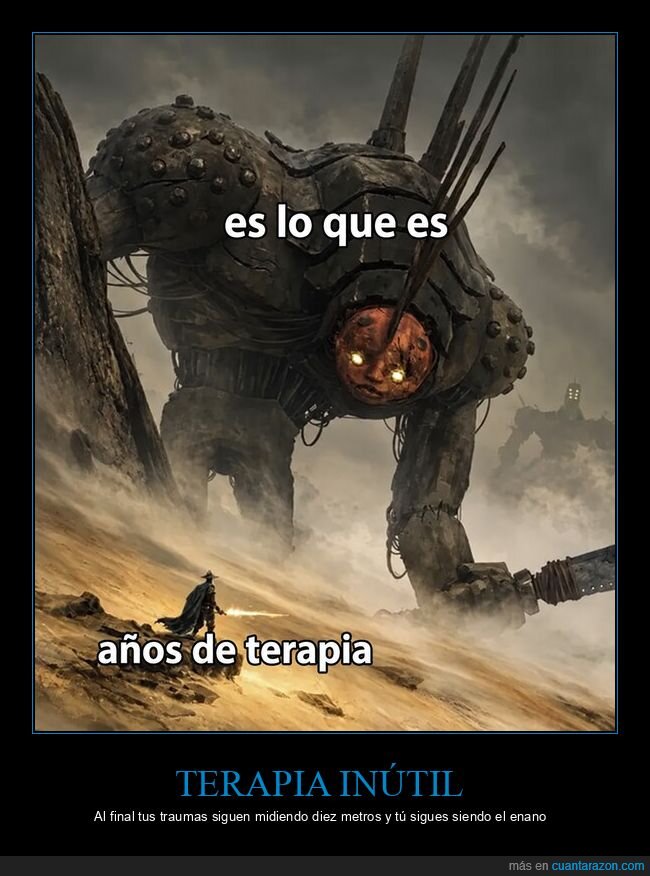 terapia,trauma,batalla,gigante,autoestima