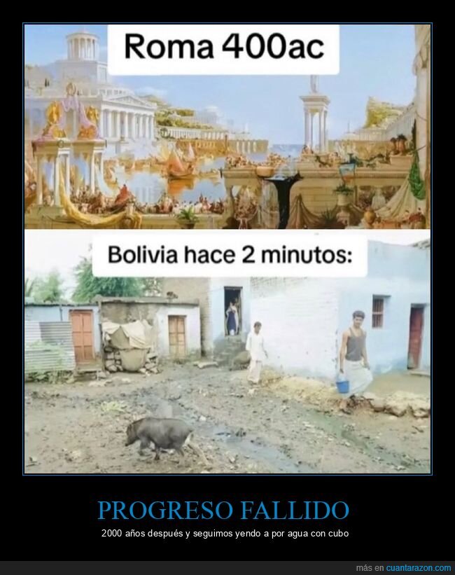 Roma,Bolivia,decadencia,civilizaci&oacute;n,progreso