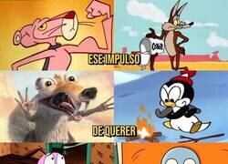 Enlace a Ese impulso de querer a los personajes que no hablan es puro amor no correspondido