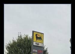 Enlace a Precio de la gasolina en una estación de servicio cerca de París, Francia