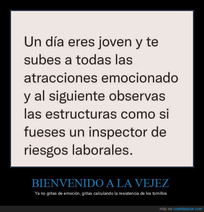 envejecer,atracciones,seguridad,juventud,parque