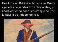 Enlace a Cuando llamas a la Oreo 'galleta sándwich de chocolate' y despiertas al ejército