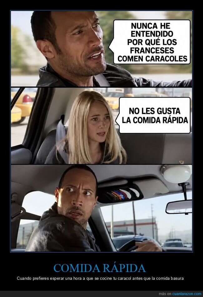 caracoles,franceses,comida,reflexion,conduccion