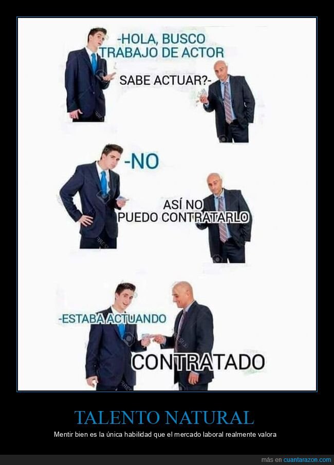 actor,entrevista,trabajo,mentira,contrataci&oacute;n