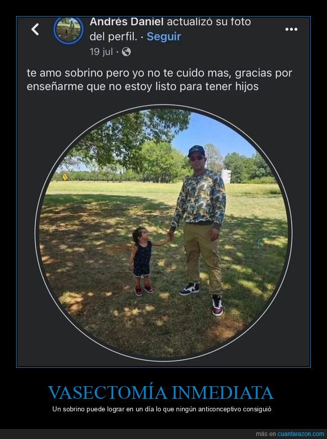 sobrino,paternidad,t&iacute;o,responsabilidad,familia