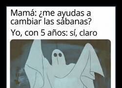 Enlace a Cuando te ofreces a ayudar y a los 2 minutos ya eres el nuevo fantasma de la casa