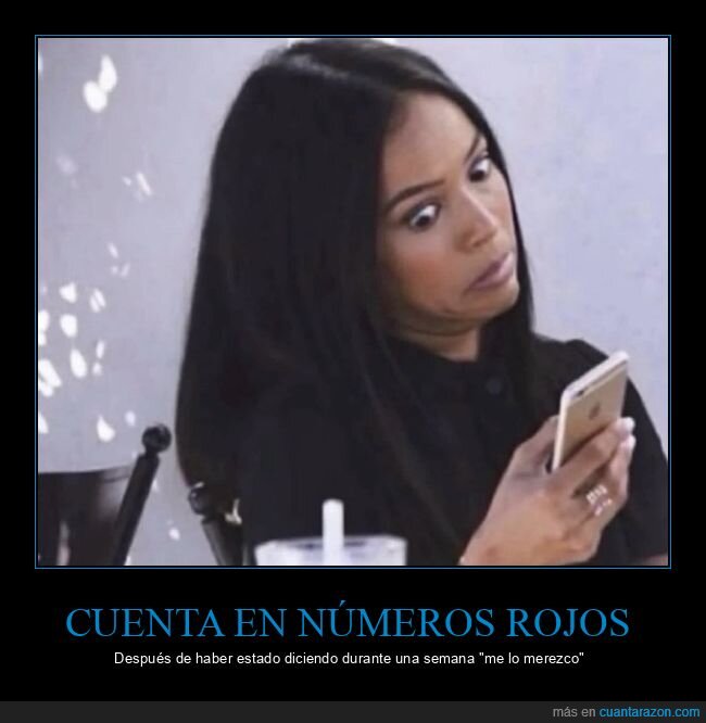 banco,saldo,compras,capricho,arrepentimiento