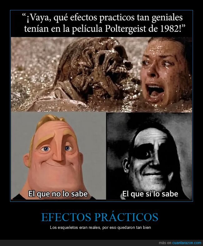 Poltergeist,cine,esqueletos,rodaje,terror