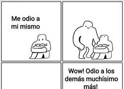 Enlace a Terapia encontrada: odiar a desconocidos en X
