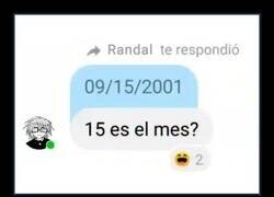 Enlace a Randal, derrotado por un calendario