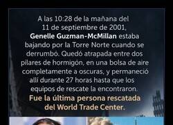 Enlace a Genelle Guzman-McMillan fue la última persona rescatada con vida del World Trade Center