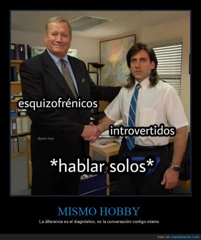 esquizofrenia,introversi&oacute;n,soledad,conversaci&oacute;n,personalidad