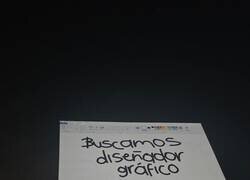 Enlace a Buscamos diseñador gráfico, pero que no se note que lo necesitamos