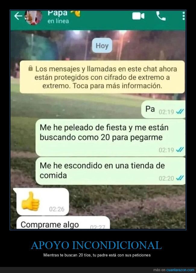 padre,whatsapp,pelea,familia,prioridades