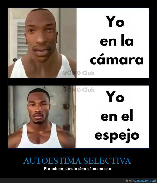 c&aacute;mara,espejo,autoestima,percepci&oacute;n,realidad