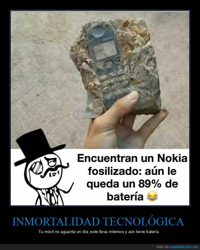Nokia,resistencia,bater&iacute;a,f&oacute;sil,indestructible