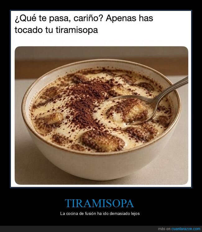 tiramis&uacute;,sopa,postre,cocina,receta