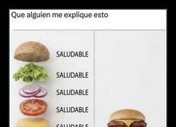 Enlace a Que alguien me explique esta hamburguesa