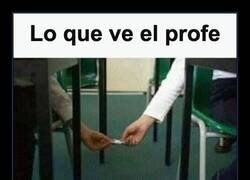 Enlace a Lo que ve el profe vs. cómo lo vivimos nosotros