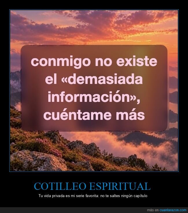 cotilleo,amanecer,confidencias,curiosidad,intimidad