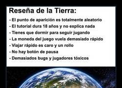 Enlace a Reseña de la Tierra: una estrella