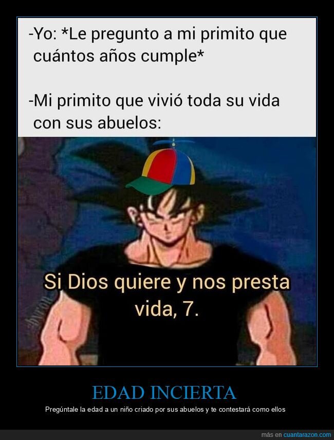 primito,abuelos,goku,cumplea&ntilde;os,generaci&oacute;n