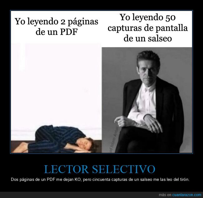 lectura,cotilleo,capturas,pereza