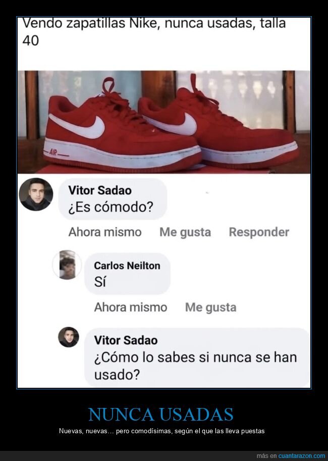 zapatillas,venta,estafa,contradiccion,Facebook