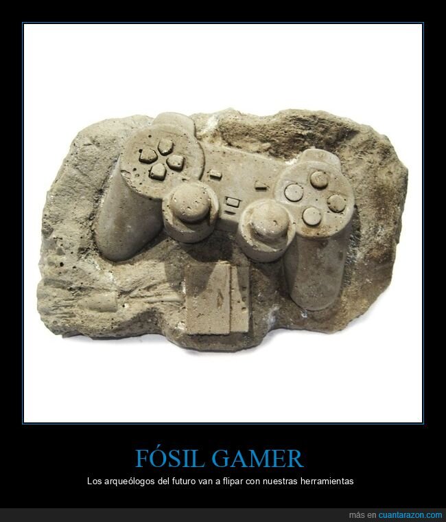 mando,f&oacute;sil,videojuegos,extinci&oacute;n,arqueolog&iacute;a