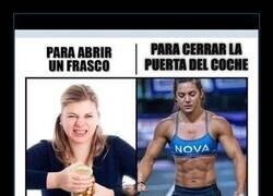 Enlace a Para abrir un frasco vs. para cerrar la puerta del coche