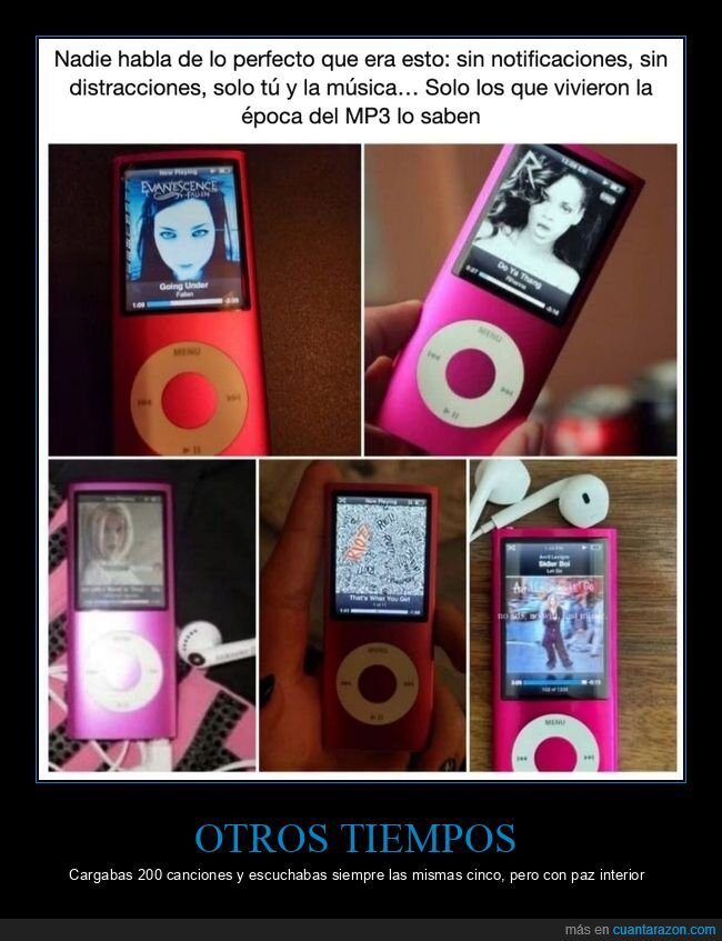 nostalgia,ipod,m&uacute;sica,mp3,tecnolog&iacute;a