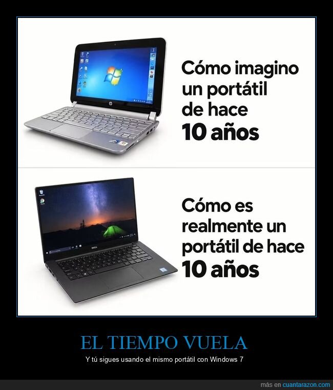 port&aacute;til,tecnolog&iacute;a,nostalgia,windows,comparaci&oacute;n