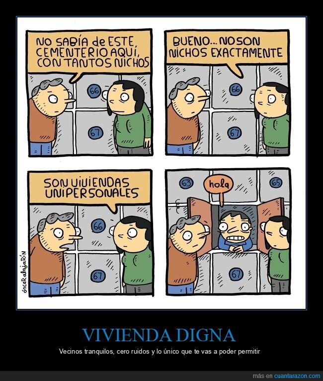 vivienda,nicho,alquiler,cementerio,precariedad