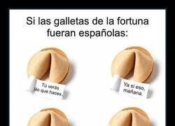 Enlace a Si las galletas de la fortuna fueran españolas