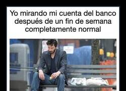 Enlace a Yo mirando la cuenta del banco el lunes