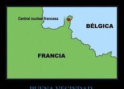 Enlace a Dónde ha puesto Francia su central nuclear