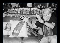 Enlace a Stephen King y su perro, «la Cosa del Mal»