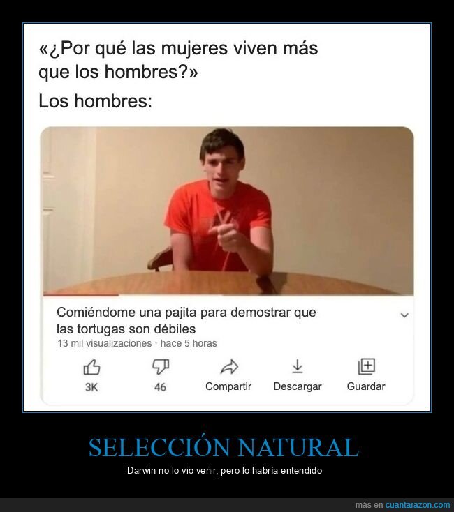 hombres,pajitas,tortugas,estupidez,supervivencia