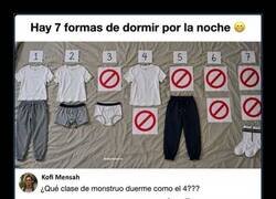 Enlace a Las 7 formas de dormir por la noche