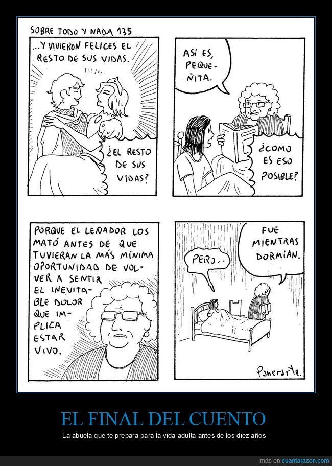 cuentos,abuela,humor negro,c&oacute;mic,infancia