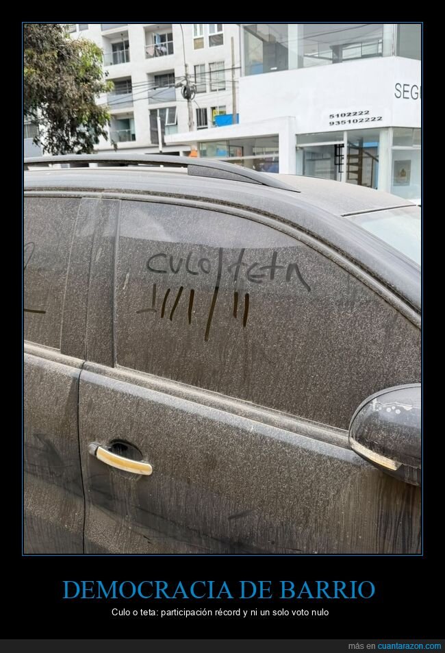 coche,suciedad,barrio,grafiti,votaci&oacute;n