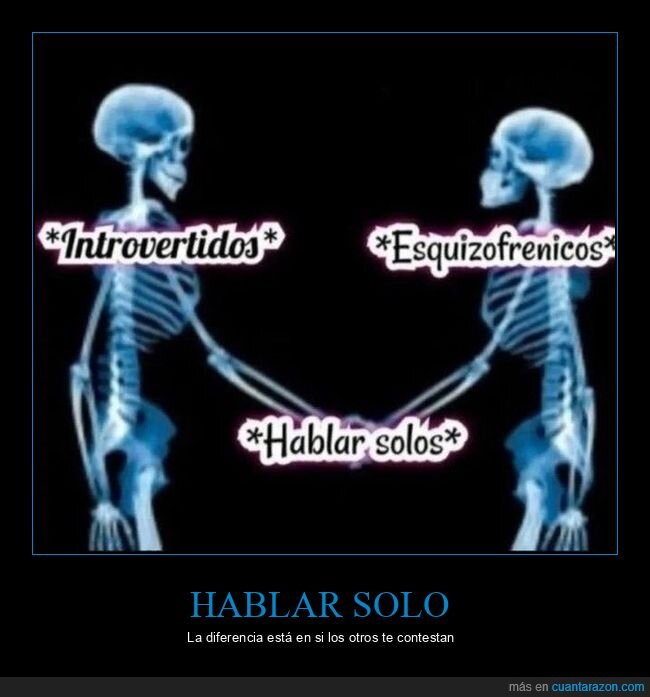 introvertidos,esquizofrenia,soledad,conversaci&oacute;n,mente
