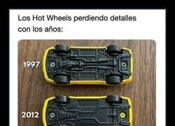 Enlace a Los Hot Wheels perdiendo detalles con los años