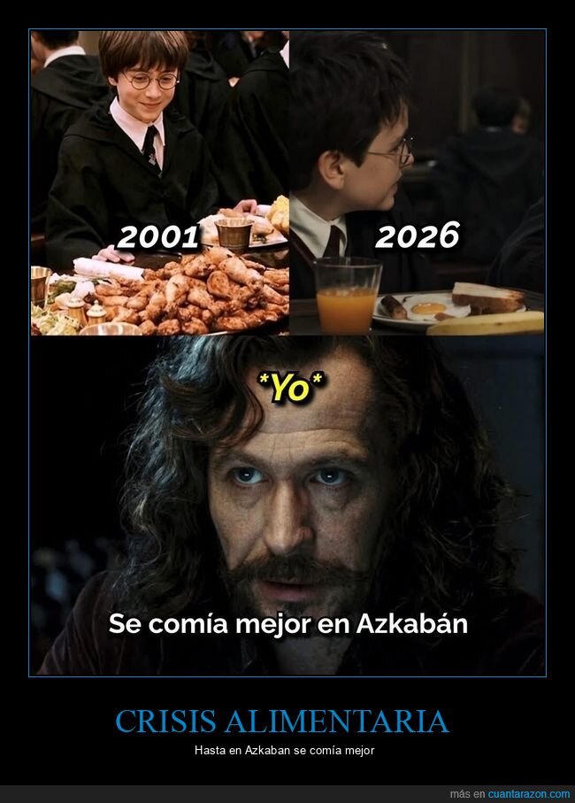 HarryPotter,Azkab&aacute;n,inflaci&oacute;n,nostalgia,comida