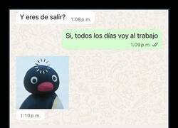 Enlace a ¿Vas a salir? Sí, todos los días: a trabajar
