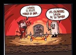 Enlace a Cuando el reloj marca la una y las calaveras salen de su tumba