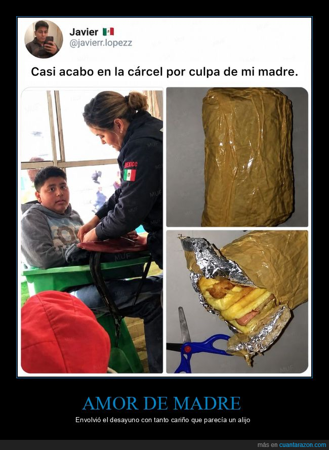 madre,torta,seguridad,aeropuerto,M&eacute;xico