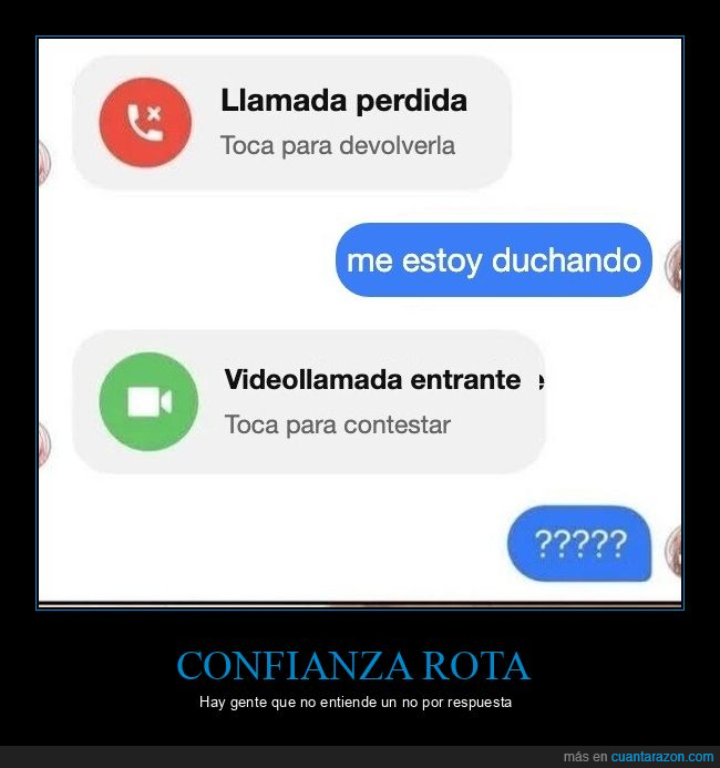 videollamada,excusas,confianza,whatsapp,mentiras